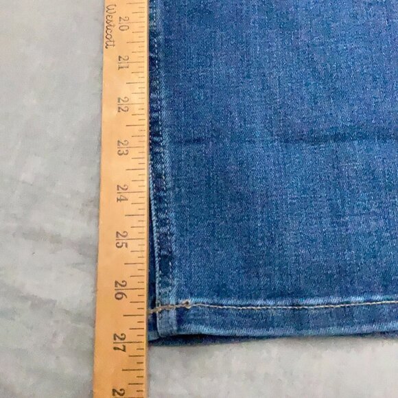 Maurices Edgely Jeans Women 24W Blue Carpenter Ankle Cotton‎ Recycled Poly NWT - Picture 10 of 15